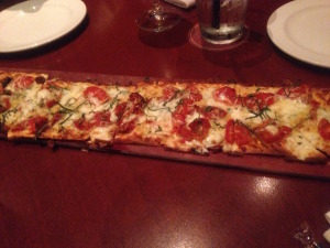 The flatbread was big but with 3 of us, it was just enough. 