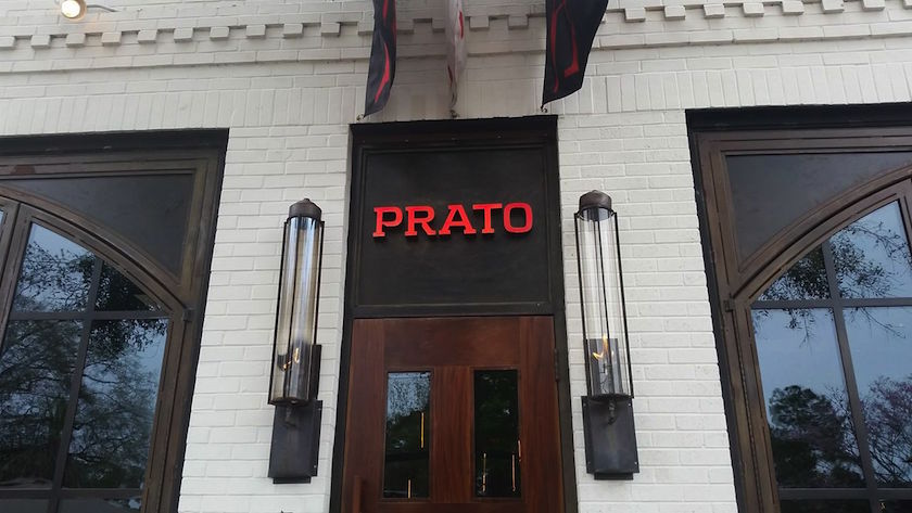 If you are ever strolling down Winter Park's Park Ave, there is no way you can miss Prato. 